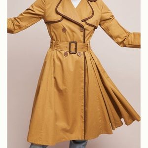 Anthropologie Marley Trench Coat